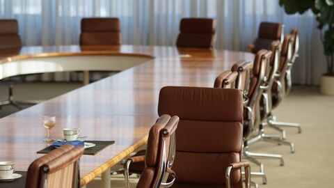 Besprechungsraum Ein leerer Besprechungsraum