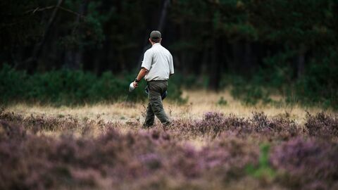Förster auf Kontrollgang Förster auf Kontrollgang