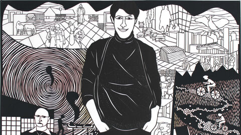 Kunstwerk von Ingrid Eberspächer Kunstwerk von Ingrid Eberspächer