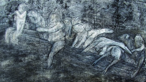 Einboot Kunstwerk von Andrea Klinger