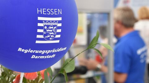 Symbolbild: Das RP Darmstadt auf dem Hessentag 2017