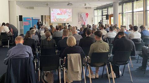Blick in den Saal bei der Strahlenschutz-Tagung in Wiesbaden